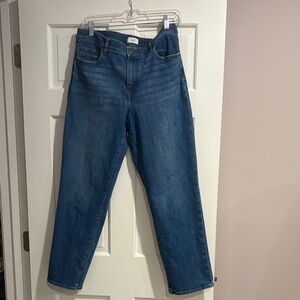 LOFT Classic Straight Leg Blue Jeans